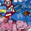 Blue & Pink - Image 2